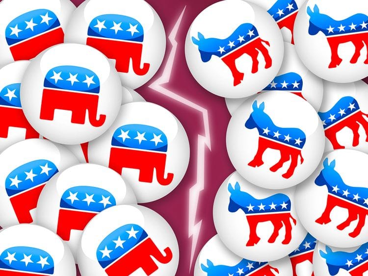 Democrats Republicans 