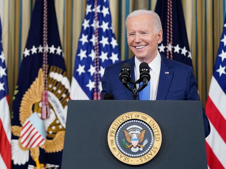 US President Joe Biden