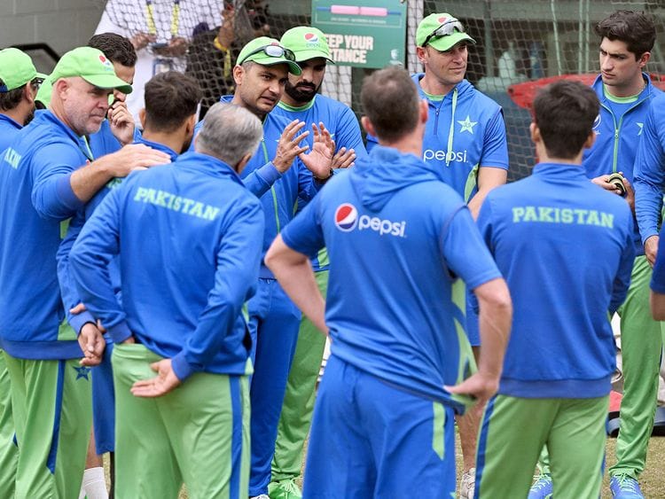 Pakistan players