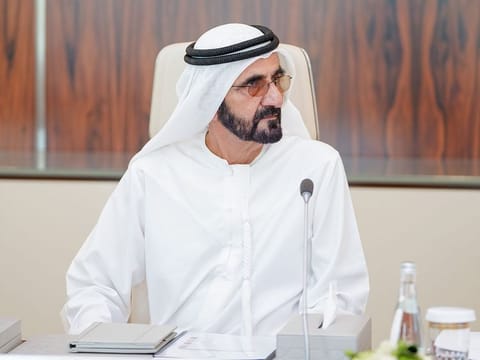 His Highness Sheikh Mohammed bin Rashid Al Maktoum, Vice President and Prime Minister of the UAE and Ruler of Dubai