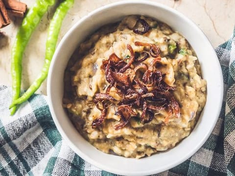 Mongkhasar: A rice and lentil khichdi dish from Jammu and Kashmir