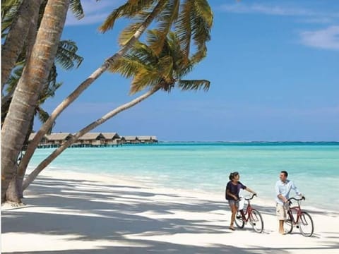 Tourists in Boracay, in central Philippines.