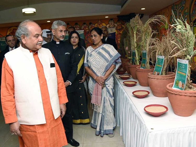 Narendra Singh Tomar millets