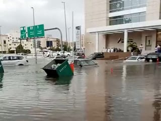 Mother and child die as flash floods sweep family car in Saudi Arabia
