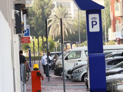  Abu Dhabi, Dubai, Sharjah and Ajman are four Emirates with a paid parking system in place. Picture used for illustrative purposes.