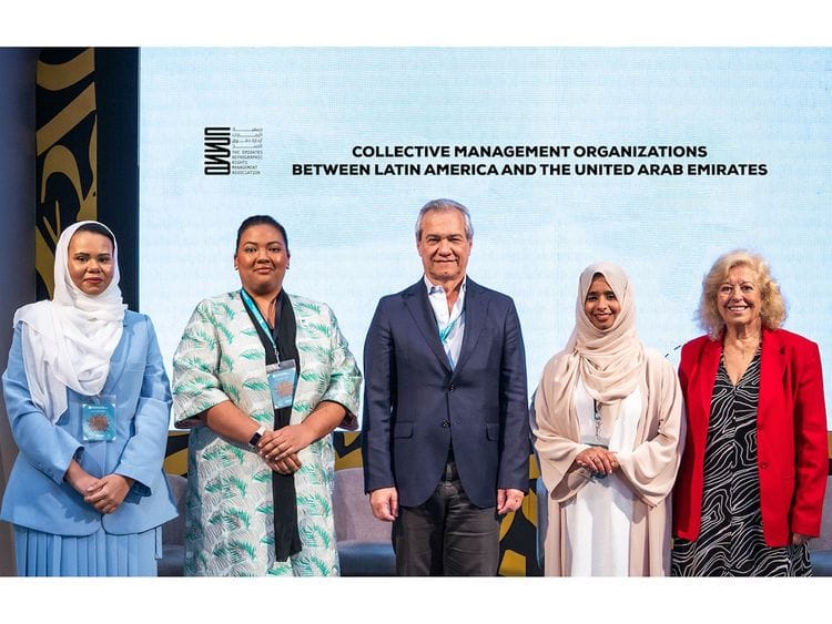 Dr-Alyazia-Khalifa,-President,-Board-of-Directors-of-ERRA,-Dr-Afra-Atiq,-Vice-President,-ERRA,-and-Vice-president--CADRA-Ana-Maria-Cabinillas,-from-Argentina-and-the-writer-Saleha-Obaid,-board-member-ERRA-1669976596341
