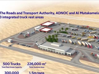 Three massive 'Truck Rest Stops' coming up in UAE