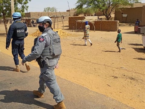 UN peacekeepers. Mali has been in turmoil since a 2012 uprising when mutinous soldiers overthrew the president.