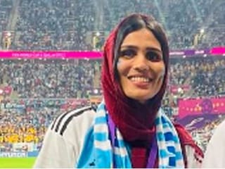 Kerala woman drives 3,000km to Qatar to support Messi
