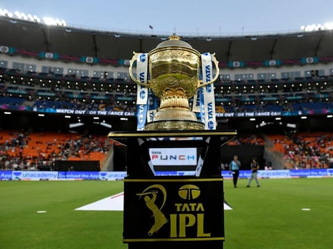 The IPL trophy: The Tata Group renewed their five-year title sponsor contract for 2.5 billion rupees ($310 million) — the highest in IPL history.