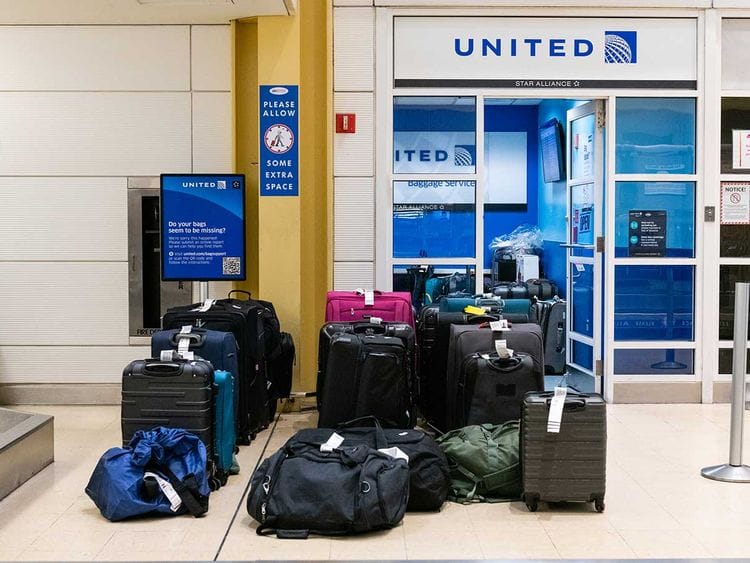 Air carriers scrapped many flights