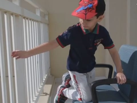 During the winter, people open up their windows or balcony doors to let fresh air in. But children might use this opportunity to climb on a piece of furniture or the balcony bars to look outside. To prevent tragic falls from happening, Abu Dhabi police has advised parents not leave their children unsupervised on balconies. 