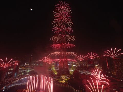 Dubai is all set to welcome the New Year with dazzling fireworks displays in 40 locations across the city. 