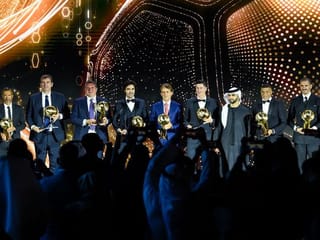 Look: Glitz and glamour of Dubai Globe Soccer Awards as Lewandowski and Mbappe land top prizes