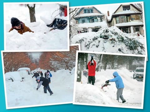 The United States has been paralyzed by freezing temperatures and heavy snowfall, disrupting transportation and ordinary life 
