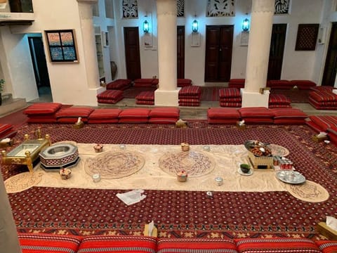 The interiors of Sheikh Mohammed Centre for Cultural Understanding in Dubai. 