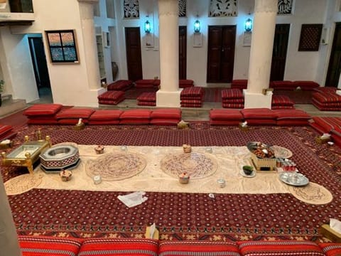 The interiors of Sheikh Mohammed Centre for Cultural Understanding in Dubai. 