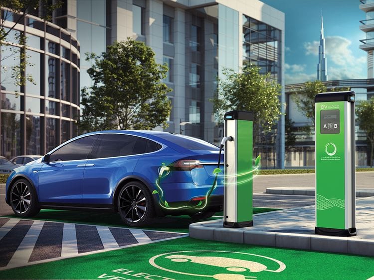 DEWA EV charging