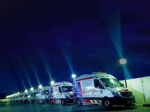 Fourteen emergency vehicles and a team of 35 emergency personal will be deployed at Ras Al Khaimah’s Al Marjan Island to support the New Year Eve’s celebrations.
