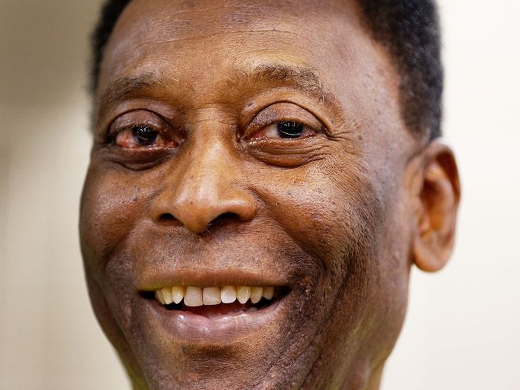 Brazilian football legend Pele 
