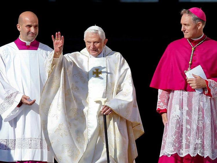 Emeritus Pope Benedict vatican