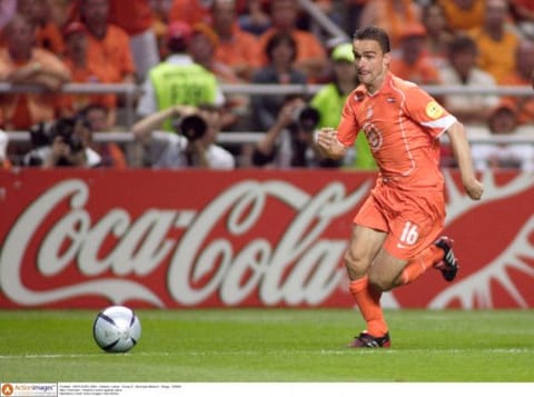 Former Netherlands international Marc Overmars was admitted to hospital after suffering a stroke Belgian club Royal Antwerp said.