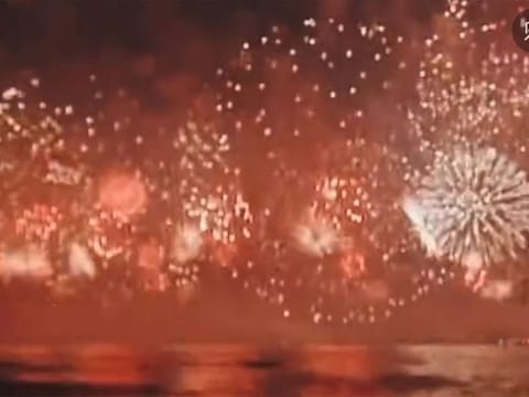 Attracting visitors from around the world, the show featured state-of-the-art drones, nano lights, colours and shapes all choreographed to electric beats