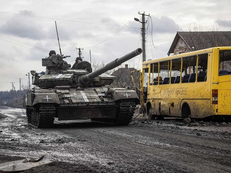 Ukraine tank
