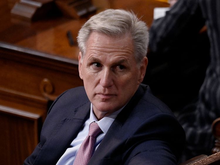 US Republican Representative of California Kevin McCarthy