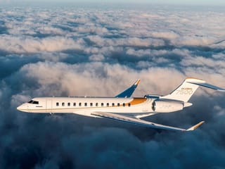 Bombardier Global 7,500 business jet. For illustrative purposes only.