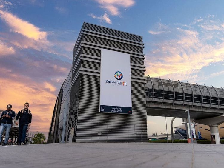 Al Safa Metro station 