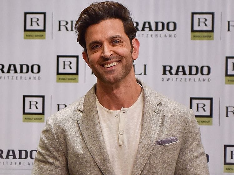 Bollywood actor Hrithik Roshan unveils the special edition Rado watch in Dubai on January 17