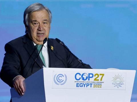 Guterres said meaningful engagement on climate, trade and technology between the United States and China was essential to prevent confrontation.