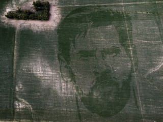 See: Corn field planted with face of Lionel Messi