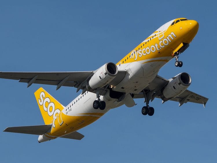 Scoot Airline flight 