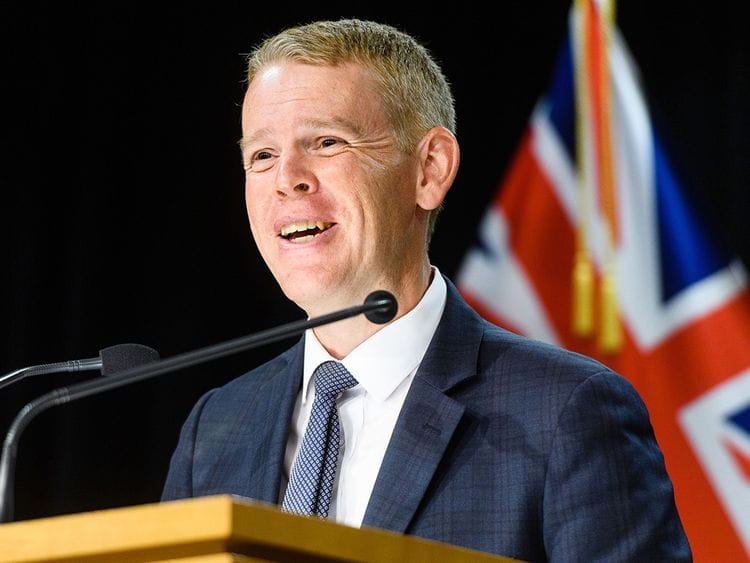 New Zealand Prime Minister Chris Hipkins