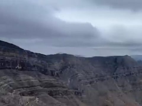 Temperature drops to 4.6°C in Jebel Jais on Wednesday, December 19