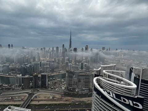 Foggy weather in Dubai