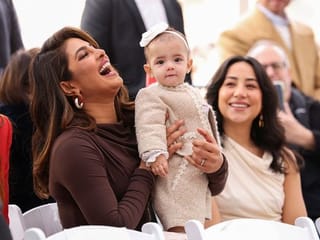 First look: Bollywood star Priyanka Chopra finally reveals daughter Malti Marie's face