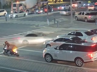 Video: Abu Dhabi Police clip shows hazards of speeding up ahead of intersections