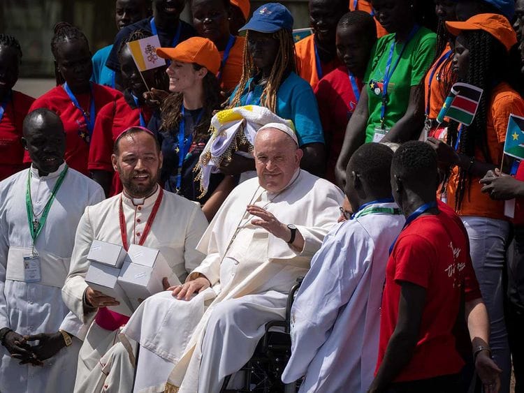 Pope Francis south sudan