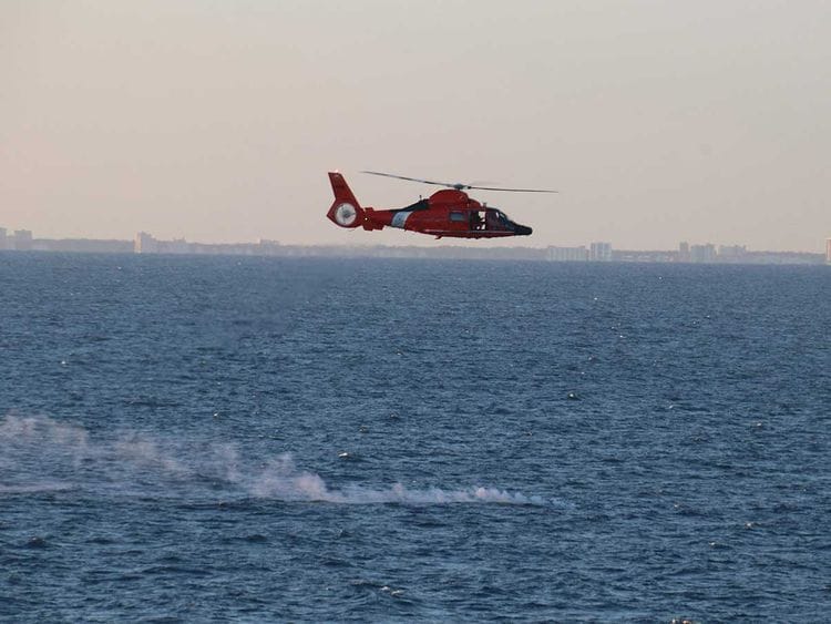 US Coast guard balloon