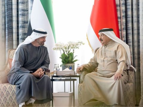 Bahraini King meets UAE President in Abu Dhabi