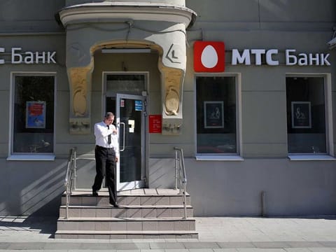 MTS Bank is part of the Russian telecom firm Mobile TeleSystems