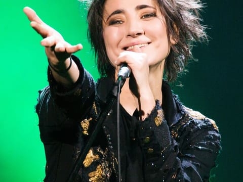 Russian rockstar Zemfira