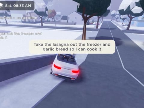 Mum goes viral for finding her daughter on Roblox and telling her to defrost lasagna from the freezer for dinner.