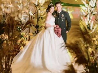 Look: Why Filipina bride used onions instead of flowers