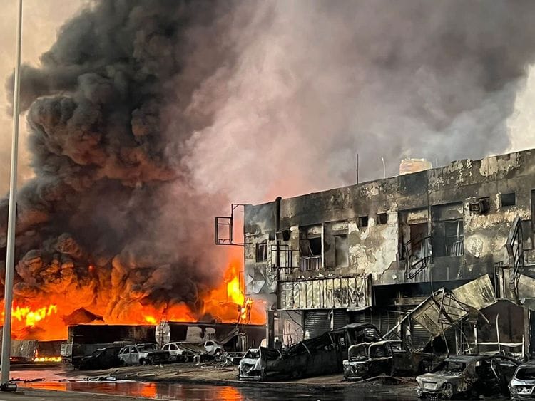 Ajman fire