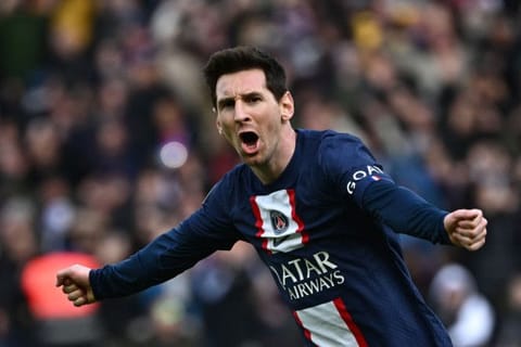 Moving on? Lionel Messi could leave Paris Saint Germain and join Al Hilal in Saudi Arabia. 