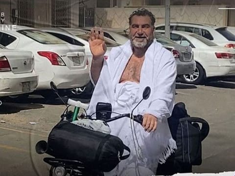 Ghazi Jassim Shehadeh from Homs lived in Germany before he arrived in Mecca.
